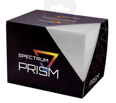 BCW Deck Box: Spectrum Prism Pale Moon White 1-DC-PRISM-WHI